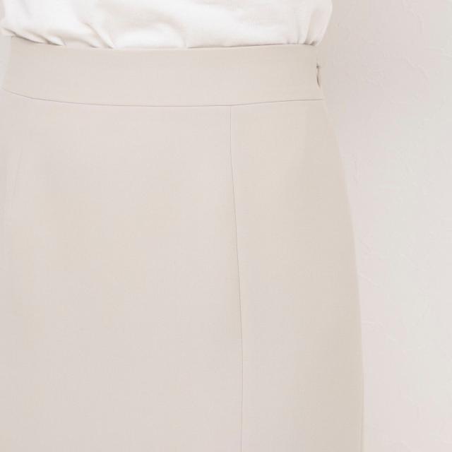 ノーリーズ（NOLLEY’S）/《セットアップ対応》撥水ダブルクロスサイドスリットスカート