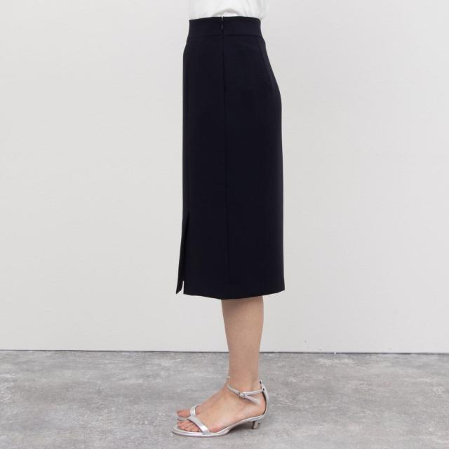 ノーリーズ（NOLLEY’S）/《セットアップ対応》ウォッシャブル撥水ダブルクロスサイドスリットスカート