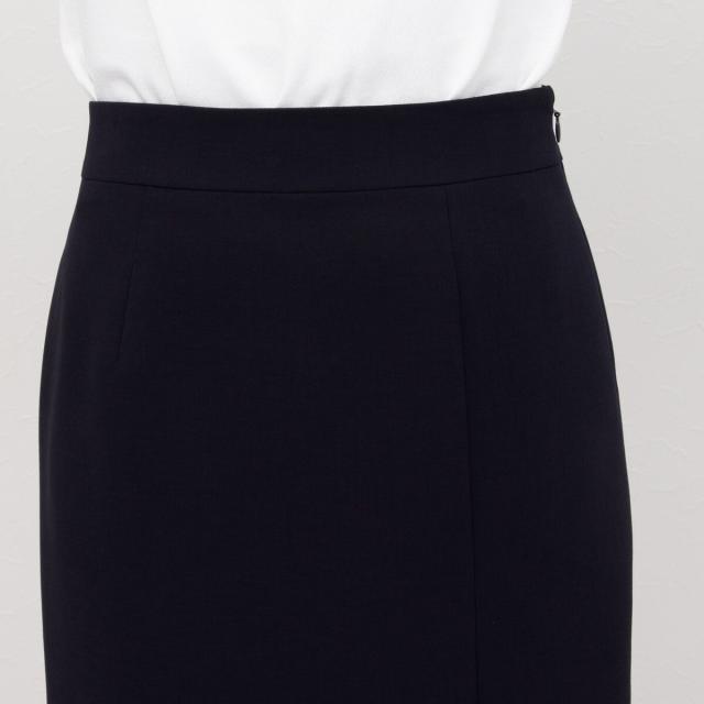 ノーリーズ（NOLLEY’S）/《セットアップ対応》ウォッシャブル撥水ダブルクロスサイドスリットスカート