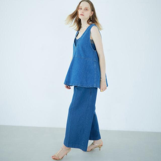 ノーリーズ（NOLLEY'S）/【RM denim】デニムオールインワンの