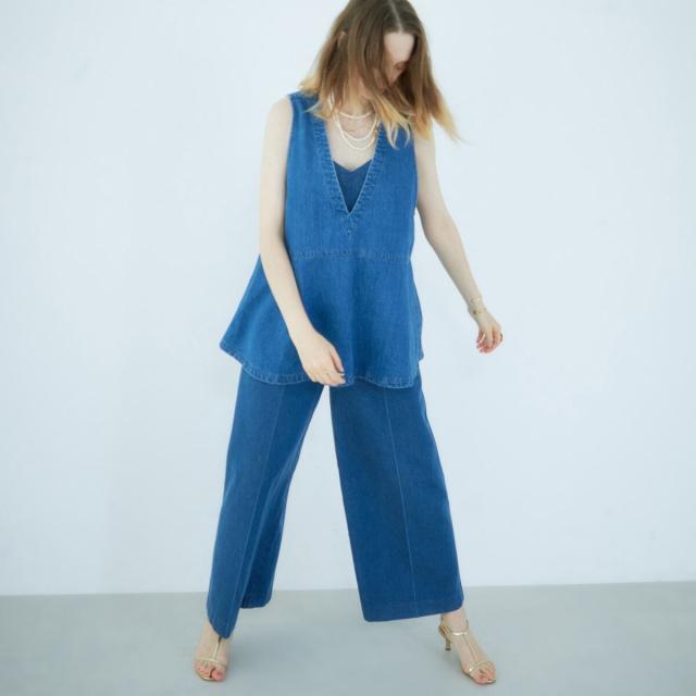 ノーリーズ（NOLLEY'S）/【RM denim】デニムオールインワンの