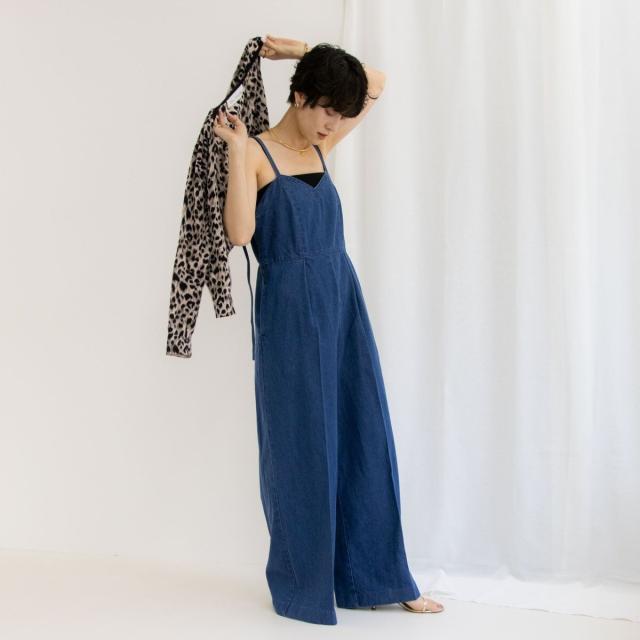 ノーリーズ（NOLLEY'S）/【RM denim】デニムオールインワンの