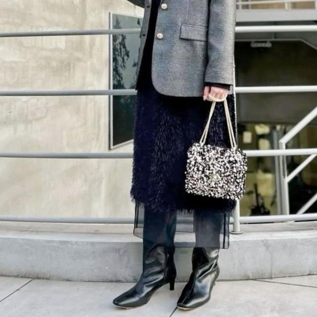 ノーリーズ（NOLLEY’S）/フリンジカットジャガードタイトスカートの通販は