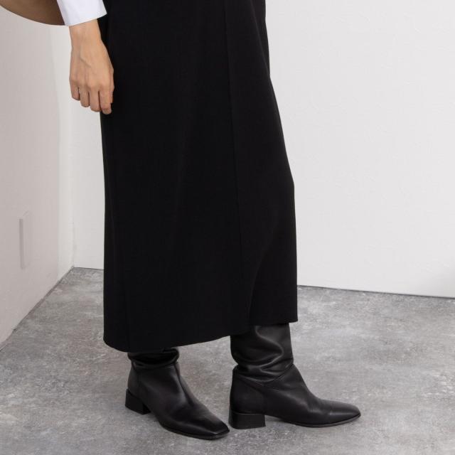 ノーリーズ（NOLLEY’S）/《手洗い可能》Vネックミラノリブジャンパースカート