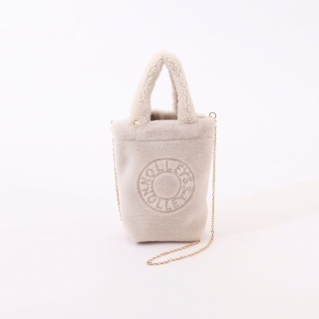 ノーリーズ（NOLLEY’S）/ムートン刺繍バッグ　made in Italyの通販は 18,810円