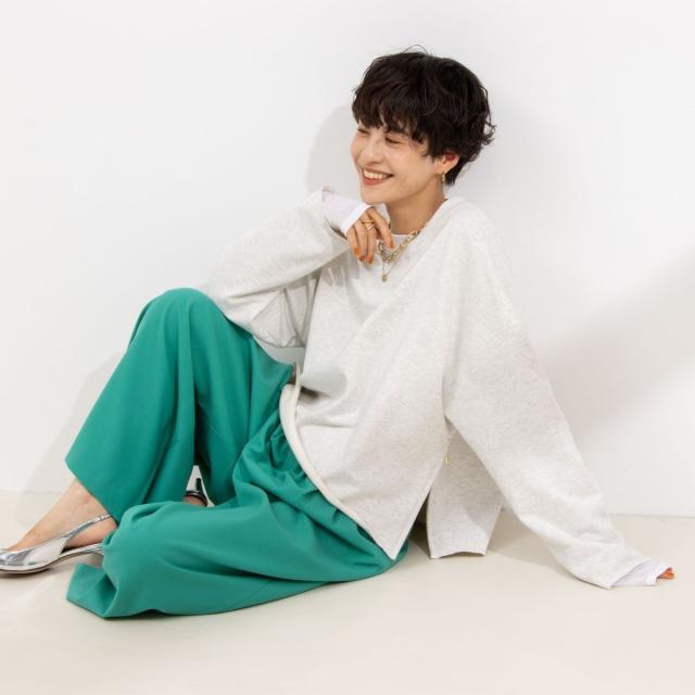 ノーリーズ（NOLLEY’S）/◇【WEB限定サイズあり】《セットアップ対応》ウォッシャブルMannishワイドパンツ