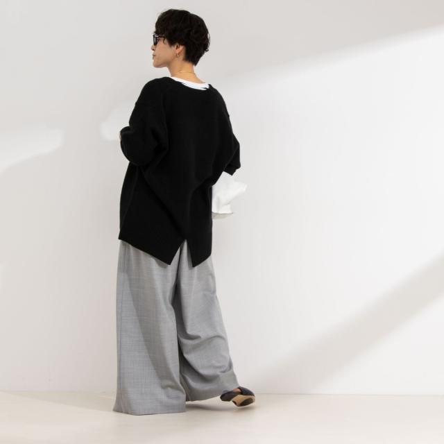 ノーリーズ（NOLLEY’S）/◇【WEB限定サイズあり】《セットアップ対応》ウォッシャブルMannishワイドパンツ