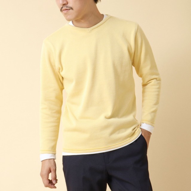 ノーリーズ（NOLLEY’S）/《2点セット》SIX FUNCTION ボーダーVネックニット（ロンT付き）24AW