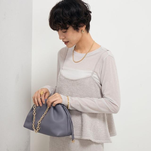 ノーリーズ（NOLLEY’S）/《セットアップ対応》《手洗い可能》キラキラフェザーフレアビスチェ