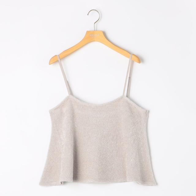 ノーリーズ（NOLLEY’S）/《セットアップ対応》《手洗い可能》キラキラフェザーフレアビスチェ