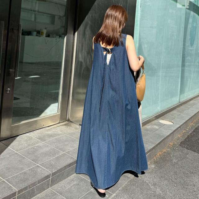 ノーリーズ（NOLLEY’S）/【RM denim】ロング丈テンセルデニムワンピースの通販は