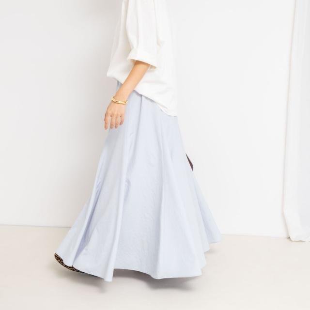 ノーリーズ（NOLLEY’S）/【追加】《オールシーズン対応》ウォッシャブルヴィンテージタフタマチ入りマキシスカートの通販は