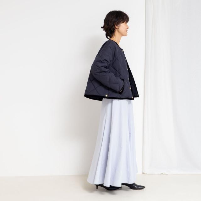 ノーリーズ（NOLLEY’S）/【追加】《オールシーズン対応》ウォッシャブルヴィンテージタフタマチ入りマキシスカートの通販は