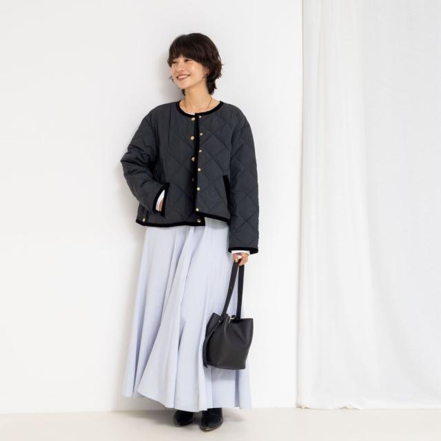 ノーリーズ（NOLLEY’S）/【追加】《オールシーズン対応》ウォッシャブルヴィンテージタフタマチ入りマキシスカートの通販は