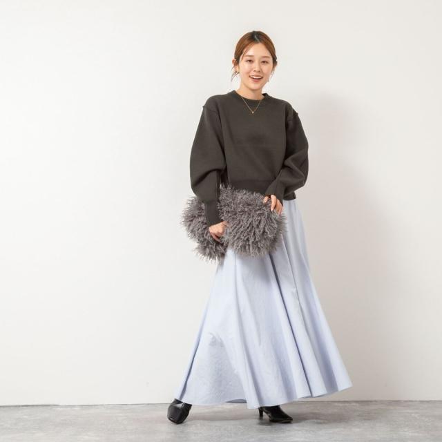 ノーリーズ（NOLLEY’S）/【追加】《オールシーズン対応》ウォッシャブルヴィンテージタフタマチ入りマキシスカートの通販は