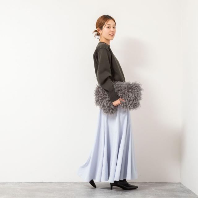 ノーリーズ（NOLLEY’S）/【追加】《オールシーズン対応》ウォッシャブルヴィンテージタフタマチ入りマキシスカートの通販は