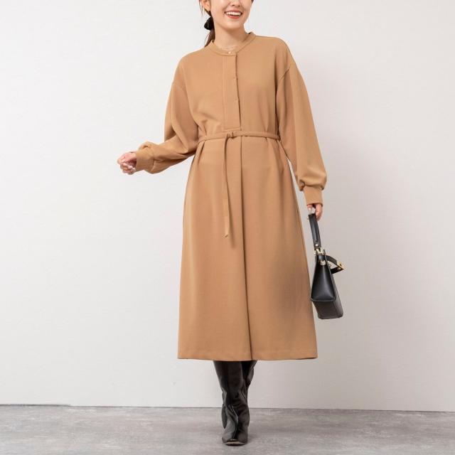 ノーリーズ（NOLLEY’S）/ウォッシャブル裏起毛カットジョーゼットワンピースの通販は 13,637円