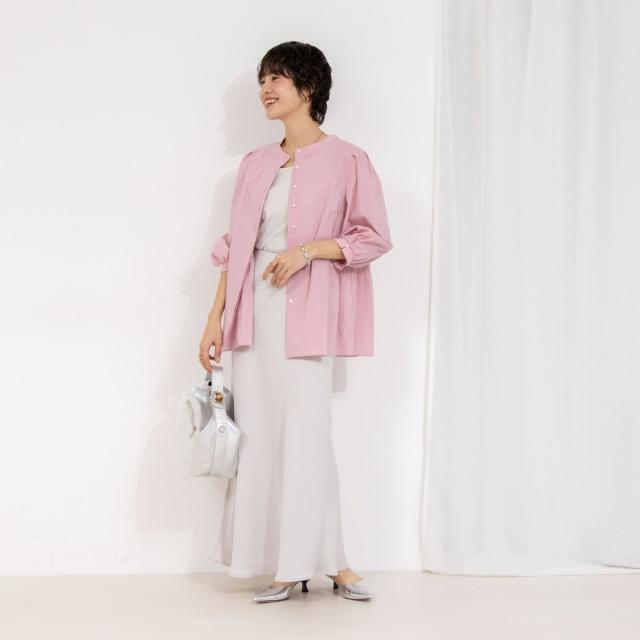 ノーリーズ（NOLLEY’S）/《手洗い可能》サテン×ベア天2WAYタンクトップ