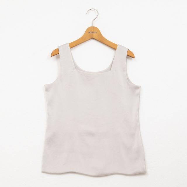 ノーリーズ（NOLLEY’S）/《手洗い可能》サテン×ベア天2WAYタンクトップ