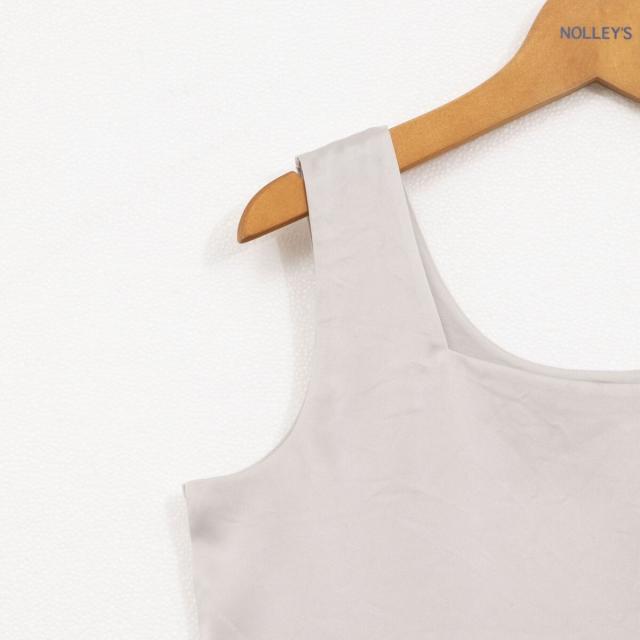 ノーリーズ（NOLLEY’S）/《手洗い可能》サテン×ベア天2WAYタンクトップ