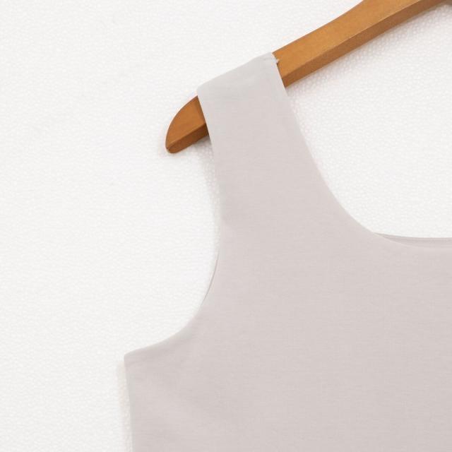 ノーリーズ（NOLLEY’S）/《手洗い可能》サテン×ベア天2WAYタンクトップ