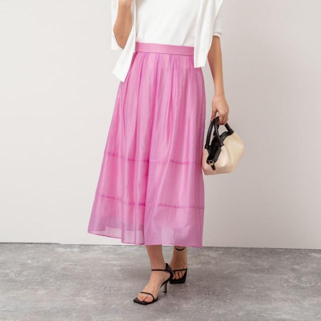 ノーリーズ（NOLLEY’S）/《セットアップ対応》ウォッシャブルタックフレアシアースカートの通販は 12,672円