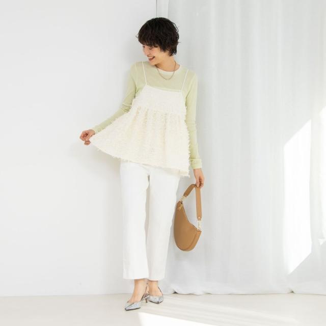 ノーリーズ（NOLLEY’S）/フェザーカラミキャミブラウスの通販は