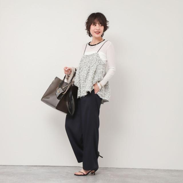 ノーリーズ（NOLLEY’S）/フェザーカラミキャミブラウスの通販は