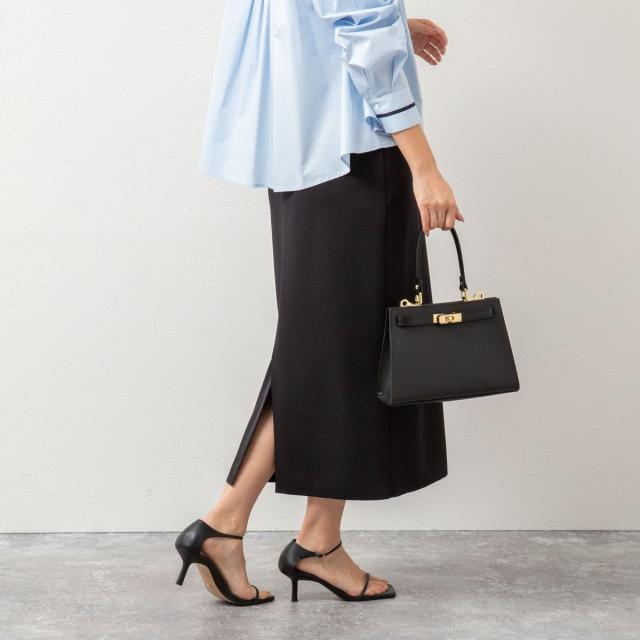 ノーリーズ（NOLLEY’S）/《セットアップ対応》ウォッシャブルニットジョーゼットタイトミディスカート