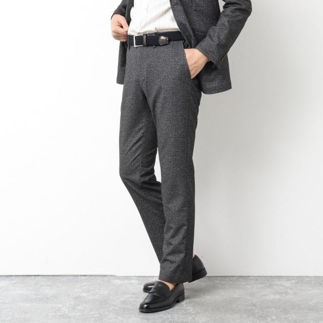 ノーリーズ（NOLLEY’S）/《ビジカジ/セットアップ対応》ドットサッカーストレッチパンツ 25SS