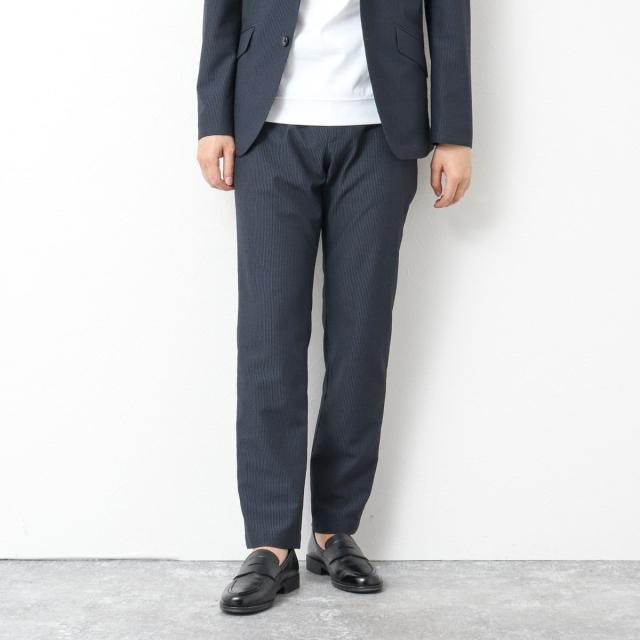 ノーリーズ（NOLLEY’S）/《ビジカジ/セットアップ対応》ドットサッカーストレッチパンツ 25SS