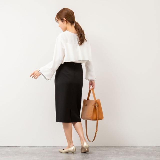 ノーリーズ（NOLLEY’S）/《セットアップ対応》ウォッシャブルツイルタイトスカート