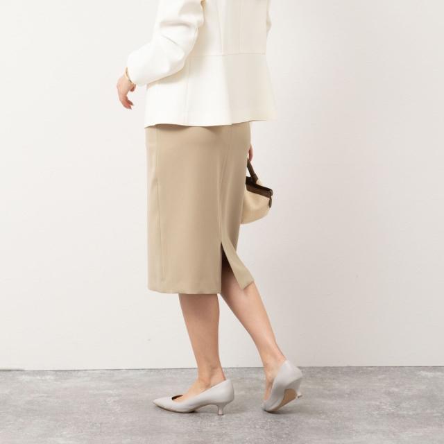 ノーリーズ（NOLLEY’S）/《セットアップ対応》ウォッシャブルツイルタイトスカート