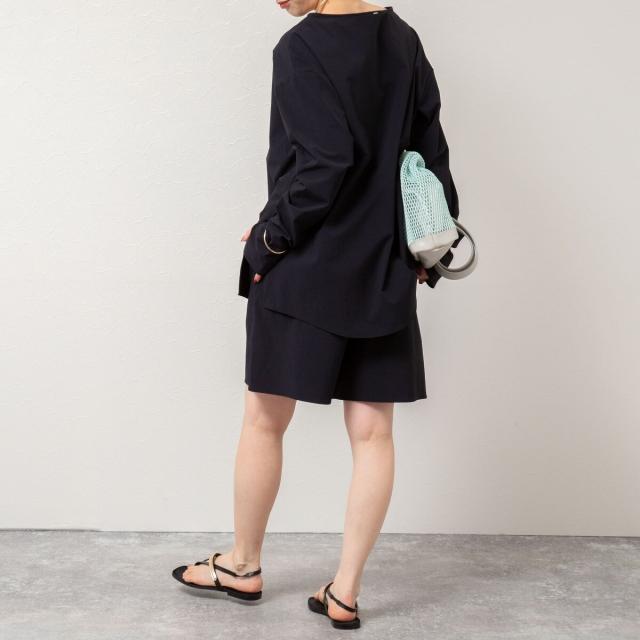 ノーリーズ（NOLLEY’S）/《高機能/セットアップ対応》ウォッシャブルラッシュガードボートネックシャツ