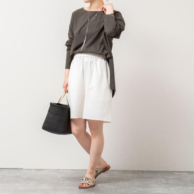 ノーリーズ（NOLLEY’S）/《高機能/セットアップ対応》ウォッシャブルラッシュガードボートネックシャツ