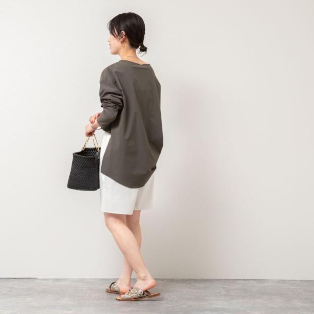 ノーリーズ（NOLLEY’S）/《高機能/セットアップ対応》ウォッシャブルラッシュガードボートネックシャツ