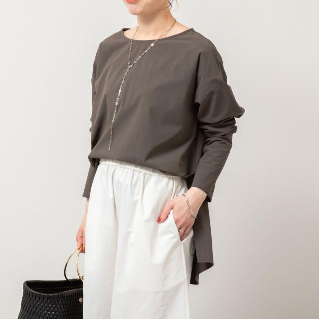 ノーリーズ（NOLLEY’S）/《高機能/セットアップ対応》ウォッシャブルラッシュガードボートネックシャツ