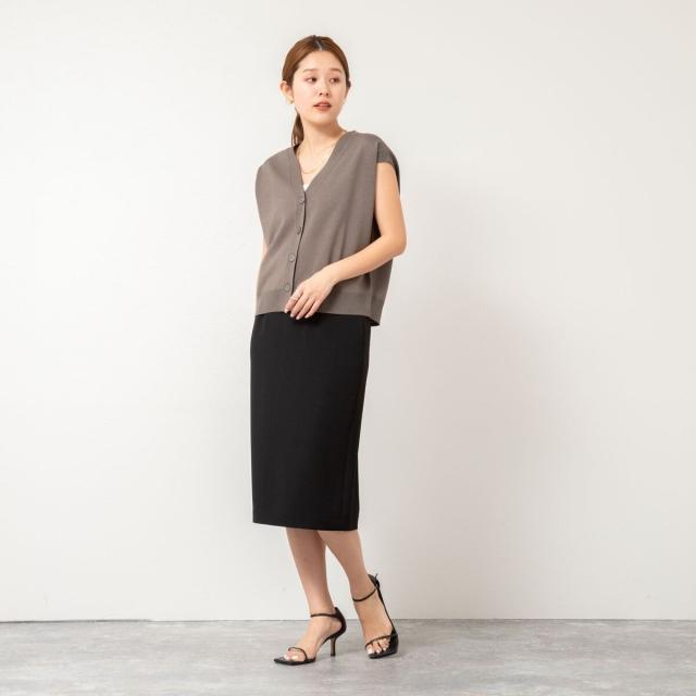 ノーリーズ（NOLLEY’S）/《セットアップ対応》ウォッシャブル強撚タイトスカート