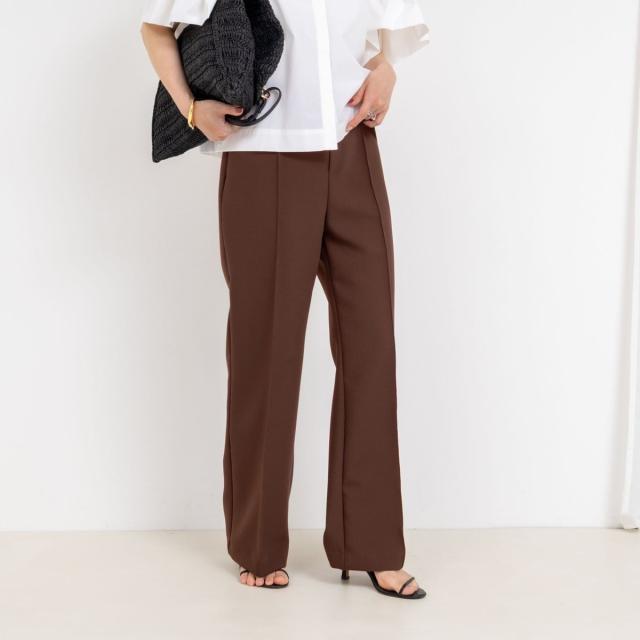 ノーリーズ（NOLLEY’S）/ウォッシャブルハイスペック裾フレアパンツ