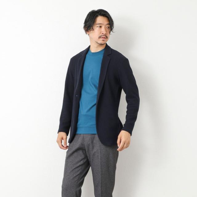 ノーリーズ（NOLLEY’S）/《ビジカジ対応》Relax Jogger Jersey ウォッシャブルテーラーCD