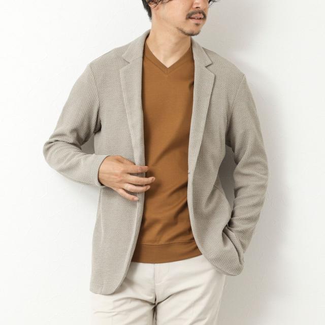 ノーリーズ（NOLLEY’S）/《ビジカジ対応》Relax Jogger Jersey ウォッシャブルテーラーCD