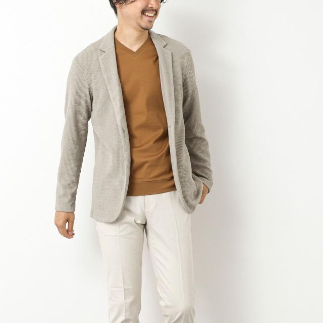 ノーリーズ（NOLLEY’S）/《ビジカジ対応》Relax Jogger Jersey ウォッシャブルテーラーCD