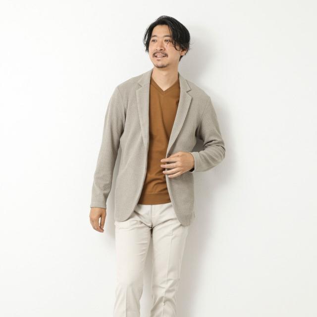 ノーリーズ（NOLLEY’S）/《ビジカジ対応》Relax Jogger Jersey ウォッシャブルテーラーCD