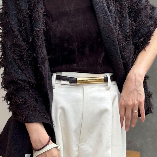 ノーリーズ（NOLLEY’S）/【ATELIER AMBOISE/アトリエアンボワーズ】チューブリバーシブルベルト