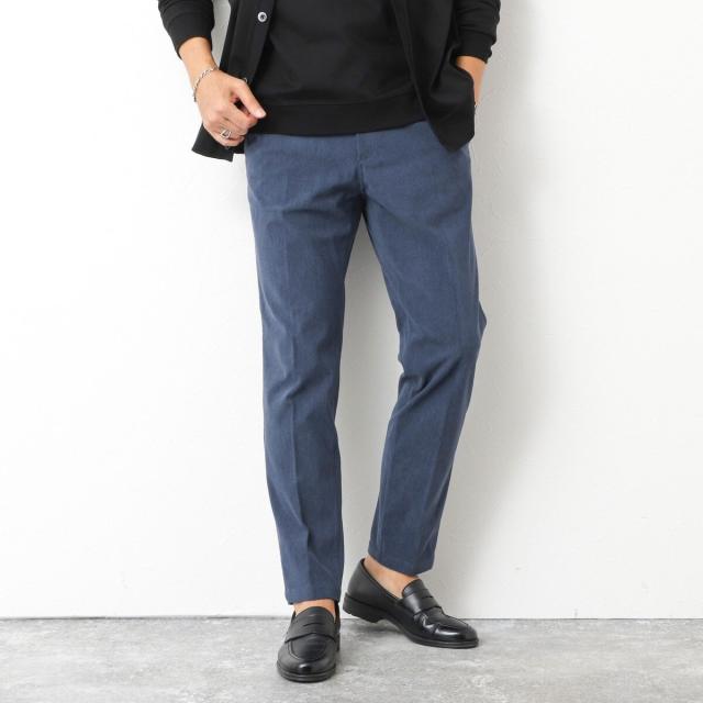 ノーリーズ（NOLLEY’S）/《ビジカジ/セットアップ対応》トリコットコーデュロイ ストレッチ イージーPT 25AW