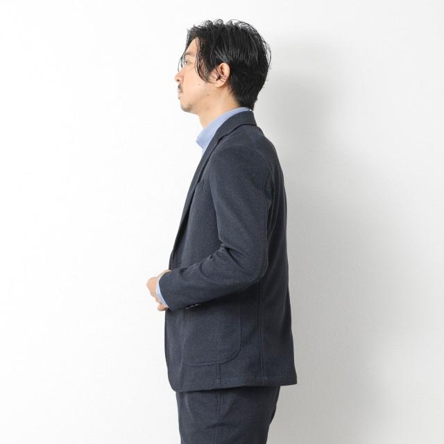 ノーリーズ（NOLLEY’S）/《ビジカジ/セットアップ対応》【尾州】先染めハニカムイージーJK 25AW