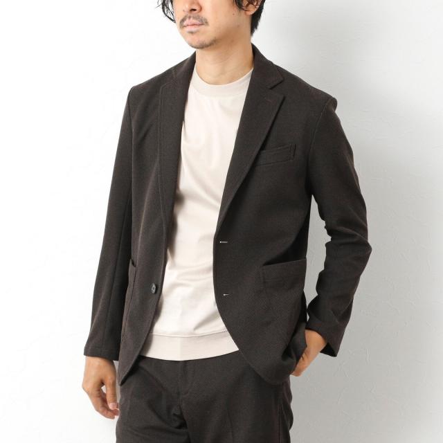 ノーリーズ（NOLLEY’S）/《ビジカジ/セットアップ対応》【尾州】先染めハニカムイージーJK 25AW