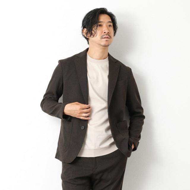 ノーリーズ（NOLLEY’S）/《ビジカジ/セットアップ対応》【尾州】先染めハニカムイージーJK 25AW