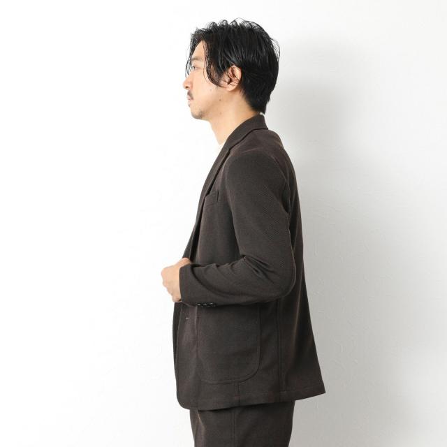 ノーリーズ（NOLLEY’S）/《ビジカジ/セットアップ対応》【尾州】先染めハニカムイージーJK 25AW