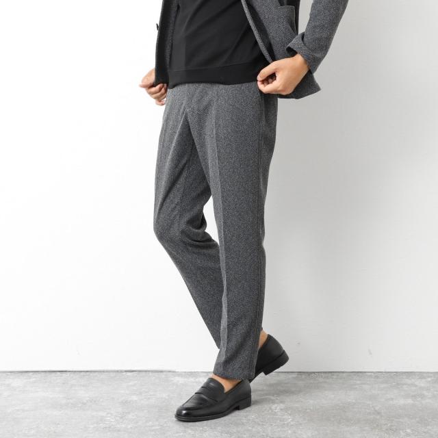 ノーリーズ（NOLLEY’S）/《ビジカジ/セットアップ対応》【尾州】先染めハニカムイージーPT 25AW